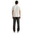 Missoni Short Sleeve Polo Off White With Orange Tones Space Dyed XL